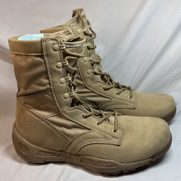 Rothco Desert Sand Lightweight Tactical High Boots Men 11 Military V-Max Leather